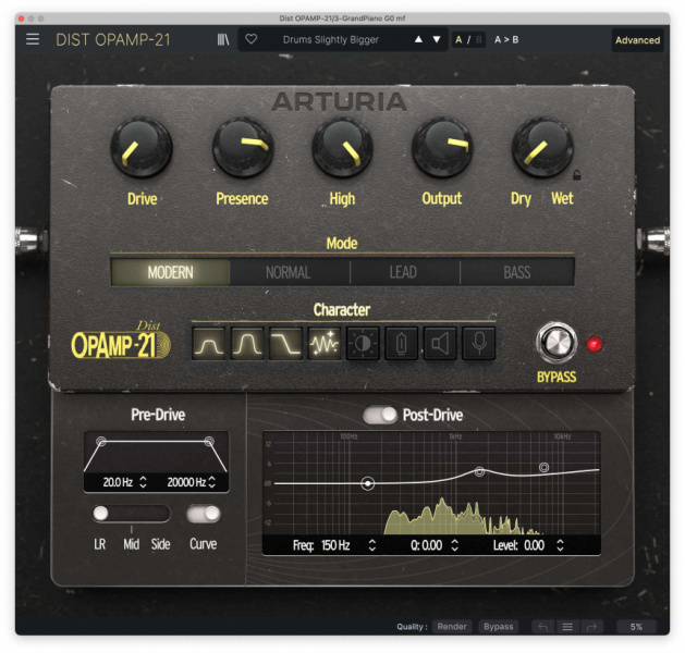 Arturia Dist OPAMP-21